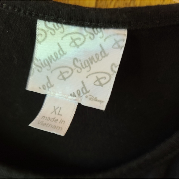 D-Signed Disney Dress XL Black Pink Ruffle - Picture 3 of 7